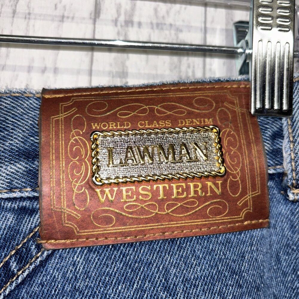 Womens Size 9/10 Vintage Lawman Relaxed Western Jeans EUC - Picture 8 of 10